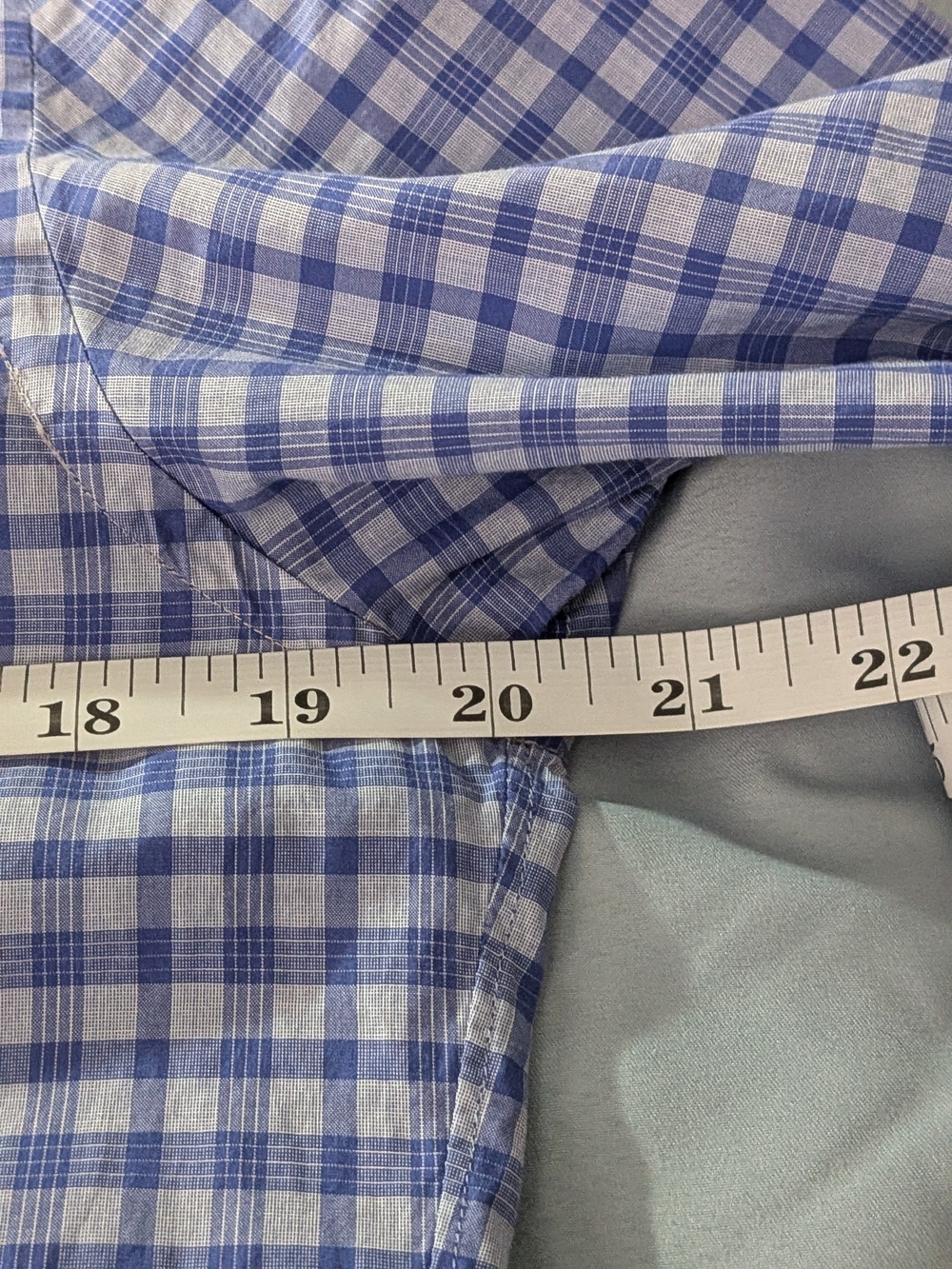 Tom Ford Blue and White Checked Dress Shirt - Picture 11 of 14
